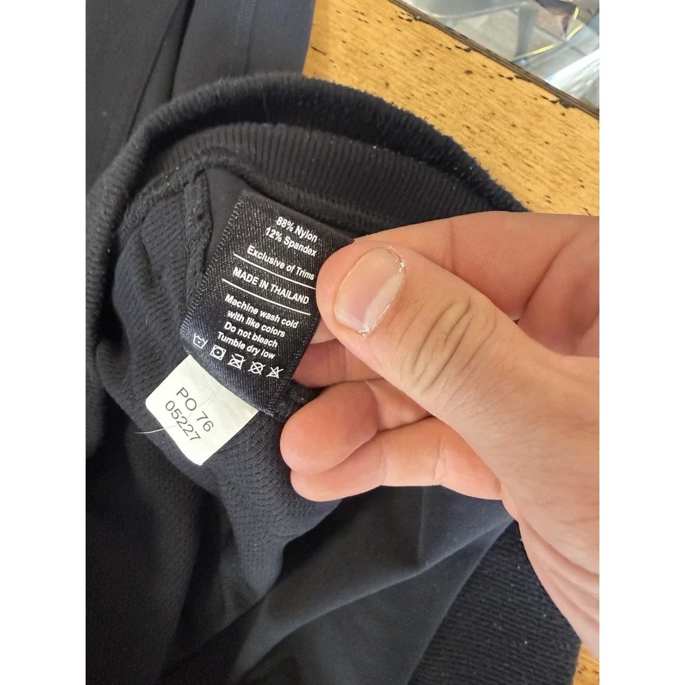 Public Rec Crosstown Bomber Jacket Mens XXL Black Full Zip Pockets Stretch